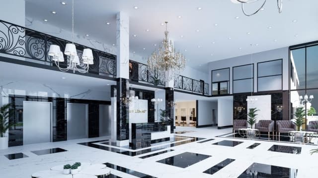Lobby und Empfang der Senior Spirit